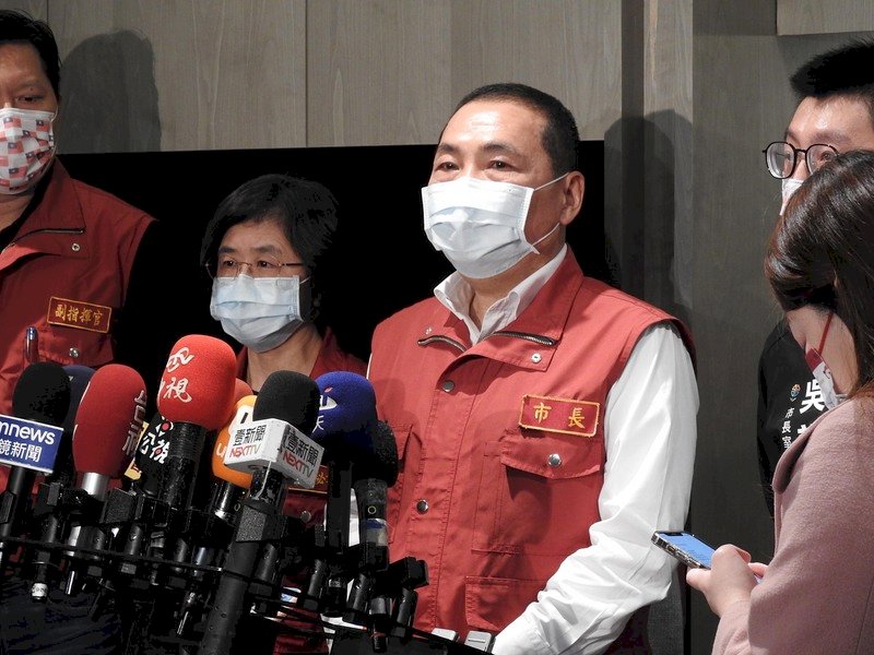 台北、桃園傳本土疫情 侯友宜：緊盯防疫旅館、防疫計程車落實感控