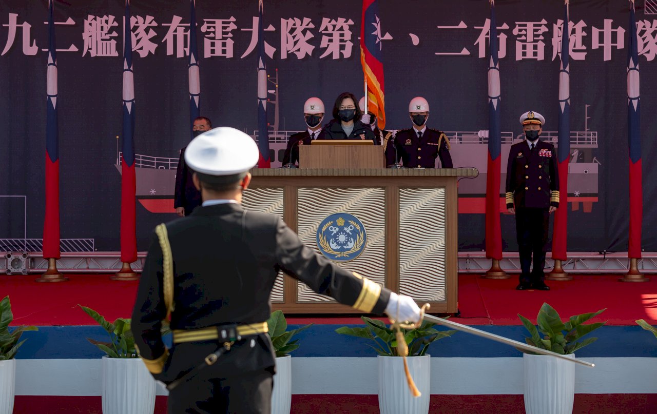 布雷艇中隊成軍 海軍不對稱戰力注入生力軍(影音)