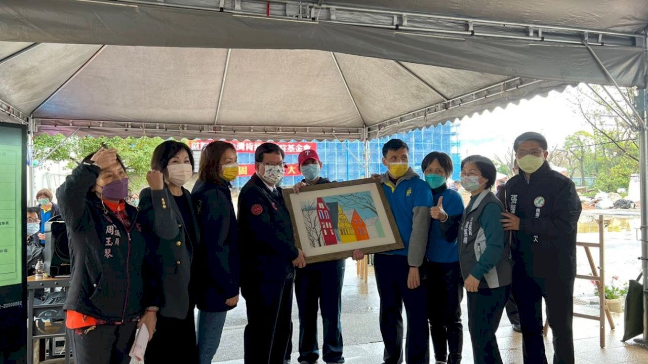 全台唯一涵蓋雙老家園的「肯納社福園區」舉行上樑典禮