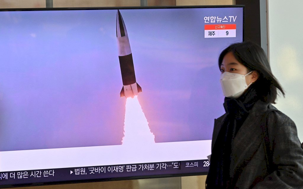 北韓再度試射飛彈 美國譴責