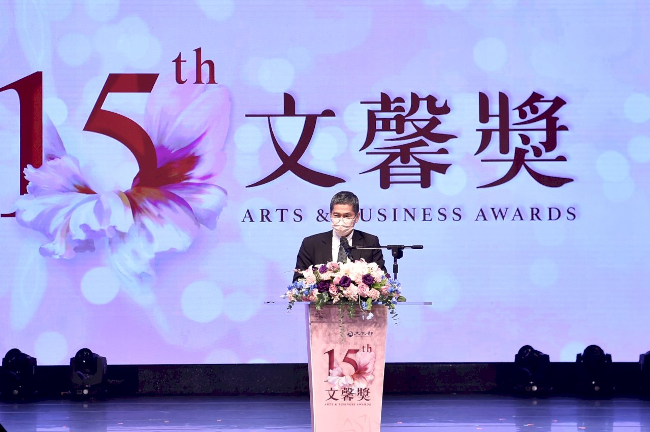 出席文馨獎頒獎  李永得：文化部正研議提高投資文創產業免稅額