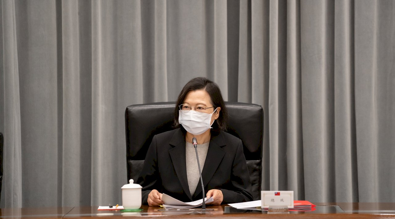 因應國際政經變局 蔡總統上午召開國安高層會議