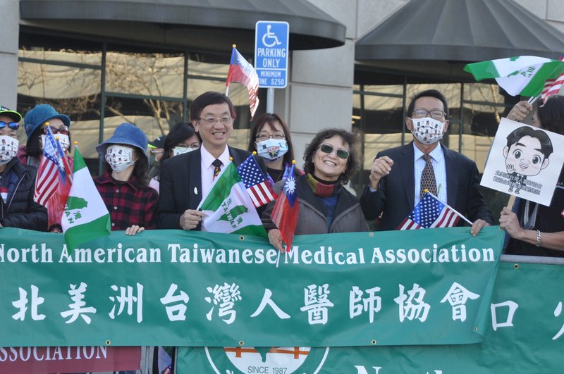 賴清德過境舊金山  AIT主席親迎、僑胞喊台灣加油