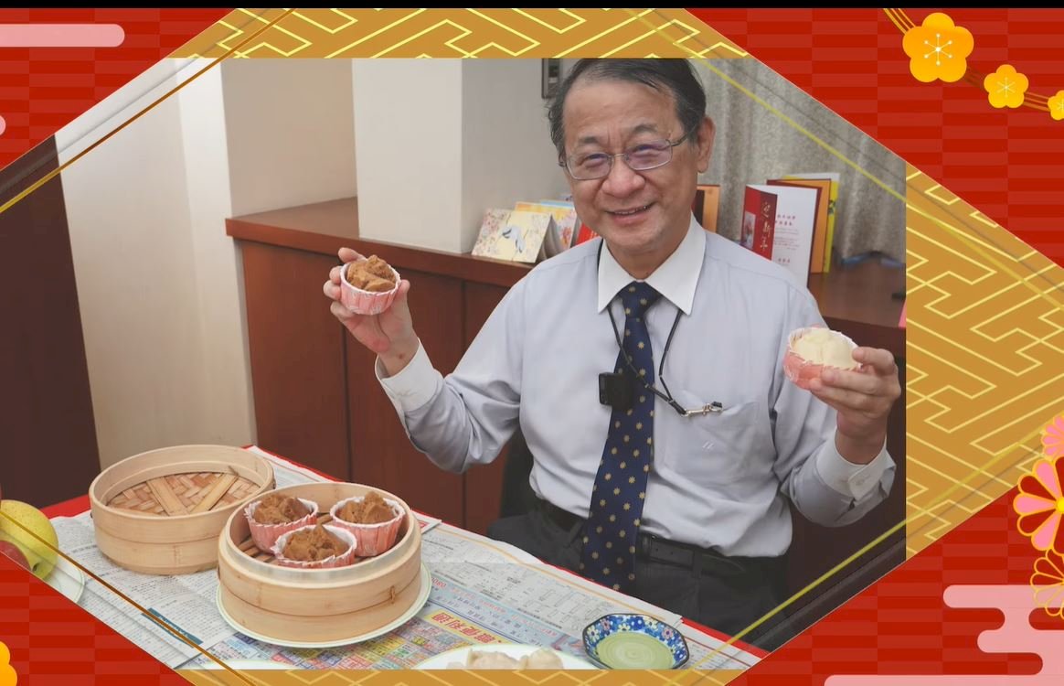 日駐台代表泉裕泰手作發糕 期盼虎年運勢大發