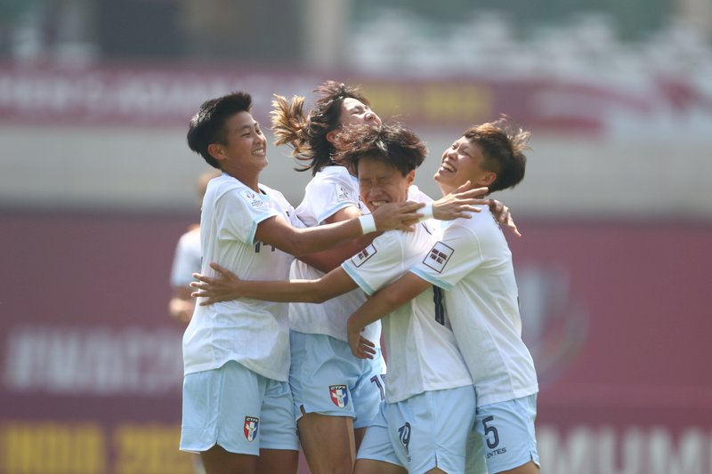 蔡總統：台灣女足永不放棄拚戰精神&nbsp; 世界第一等