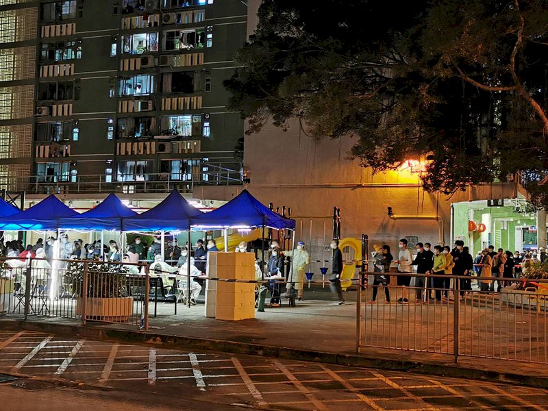 香港單日千例本土民建聯籲普篩 建議港府向北京求援