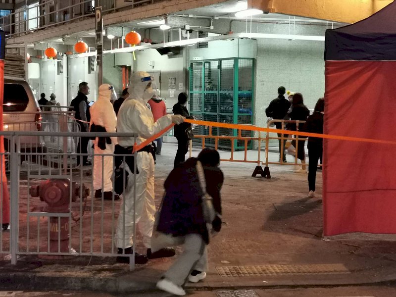 香港新增6063例確診  死亡案例多未接種疫苗