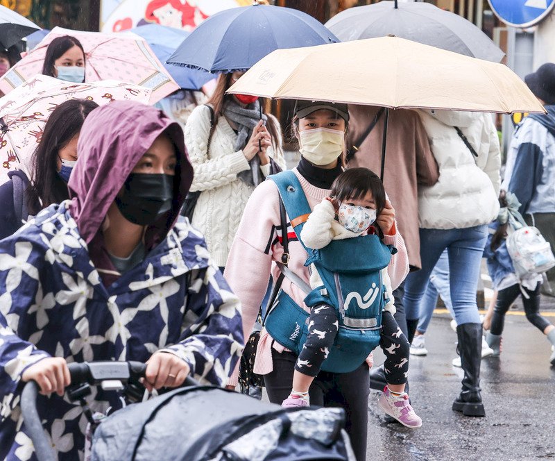 18日起各地轉有雨 19日轉冷低溫探10度以下