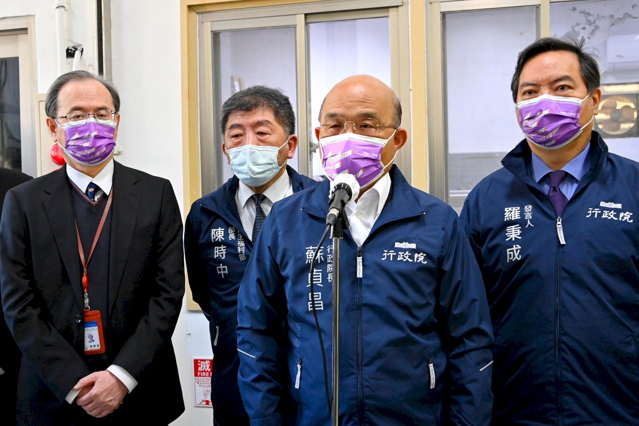 福島食品開放 蘇貞昌：輻射檢測國家隊為人民食安嚴格把關