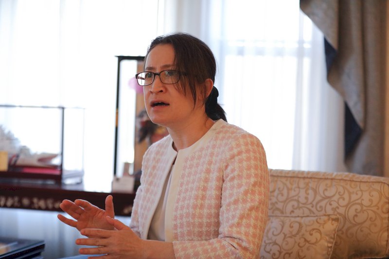 蕭美琴自喻從戰貓變八爪章魚 多方推動台美關係