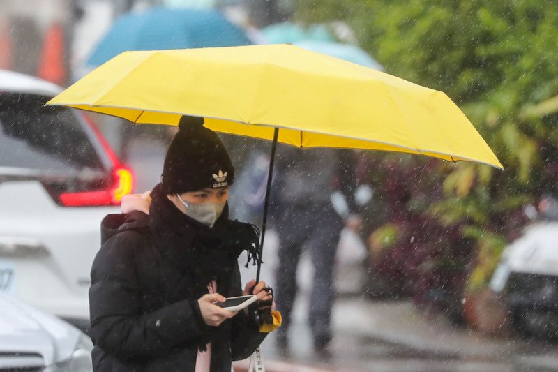 水氣增加 基隆及雙北大雨特報