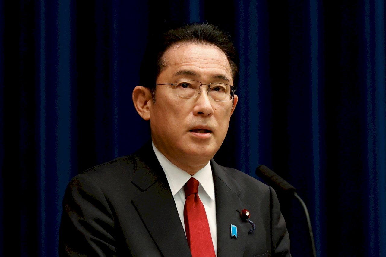 日本首相岸田文雄確診  蔡總統盼他早日康復