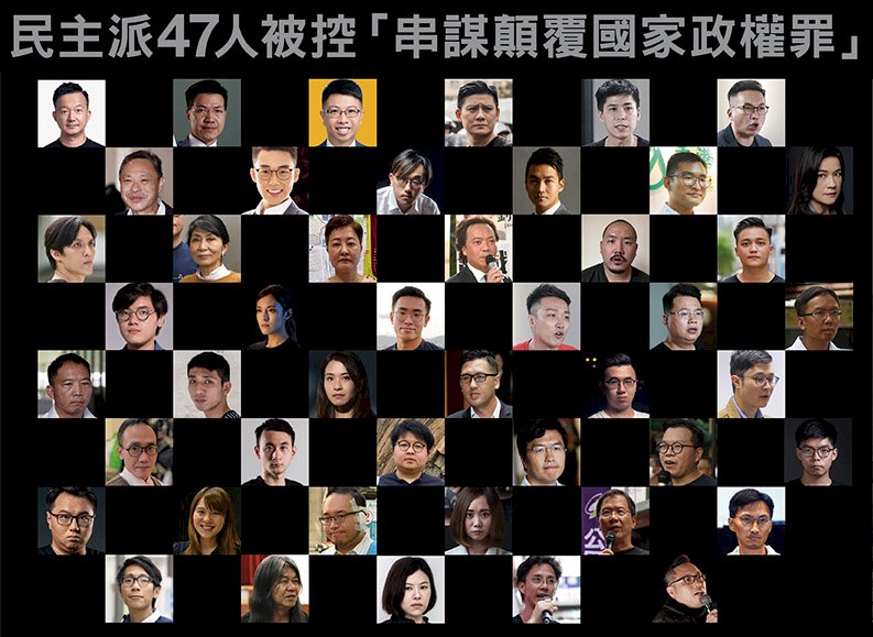 香港國安式審判內地化  初選案47人恐被認罪
