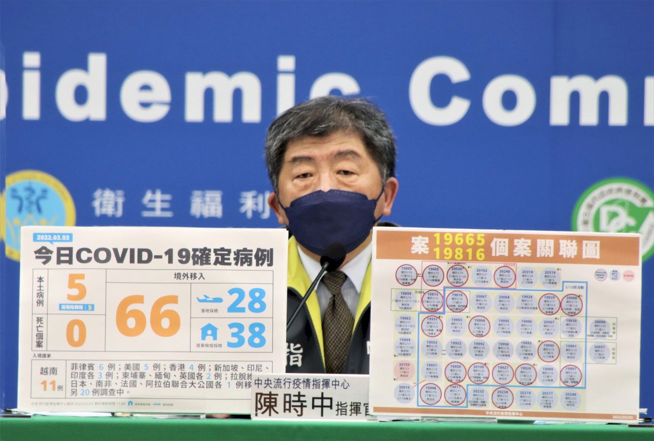 頻提香港示警 陳時中：不能預定解封的目標時間