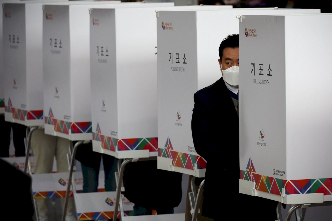 韓國總統大選旅外公民投票率達79.5% 創歷史最高