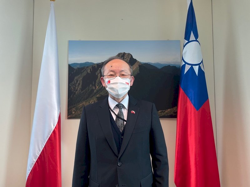 台灣援烏克蘭 駐波蘭代表：原則問題無關個別國家