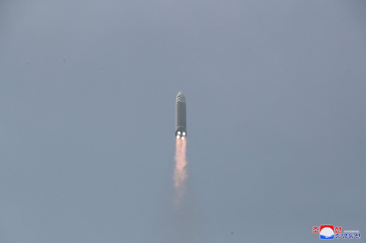 賀錦麗離開南韓 北韓再射一枚彈道飛彈