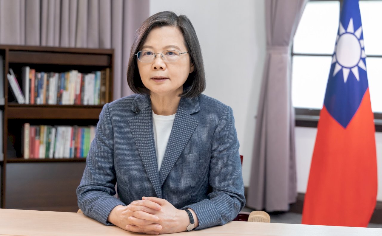 錄影致詞北美台灣婦女會 總統：為下一代繼續打拚