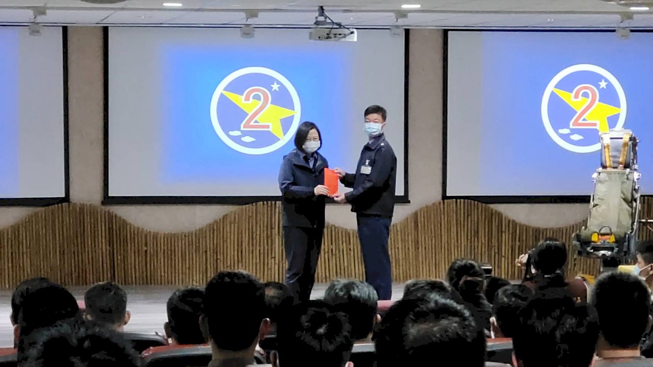 幻象2000復飛 蔡總統：讓世界看見守護國家決心