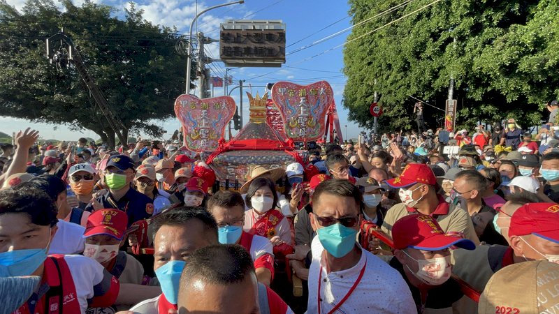 大甲媽祖回鑾安座 受疫情影響參與人潮銳減