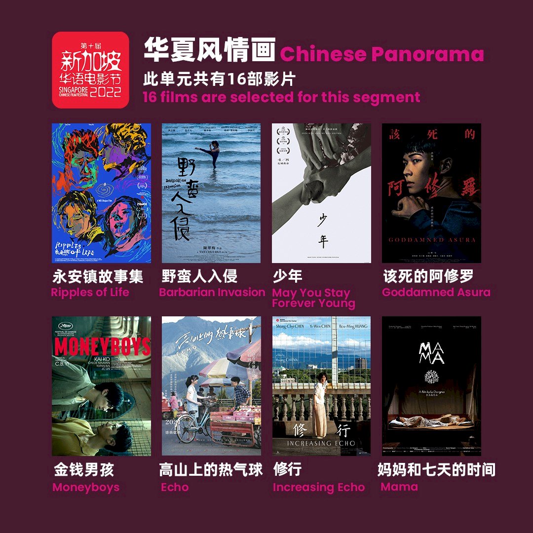 新加坡華語電影節 金錢男孩等台灣作品入列