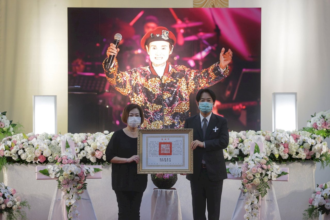 獲頒總統褒揚令 文夏遺願盼完成個人紀錄片