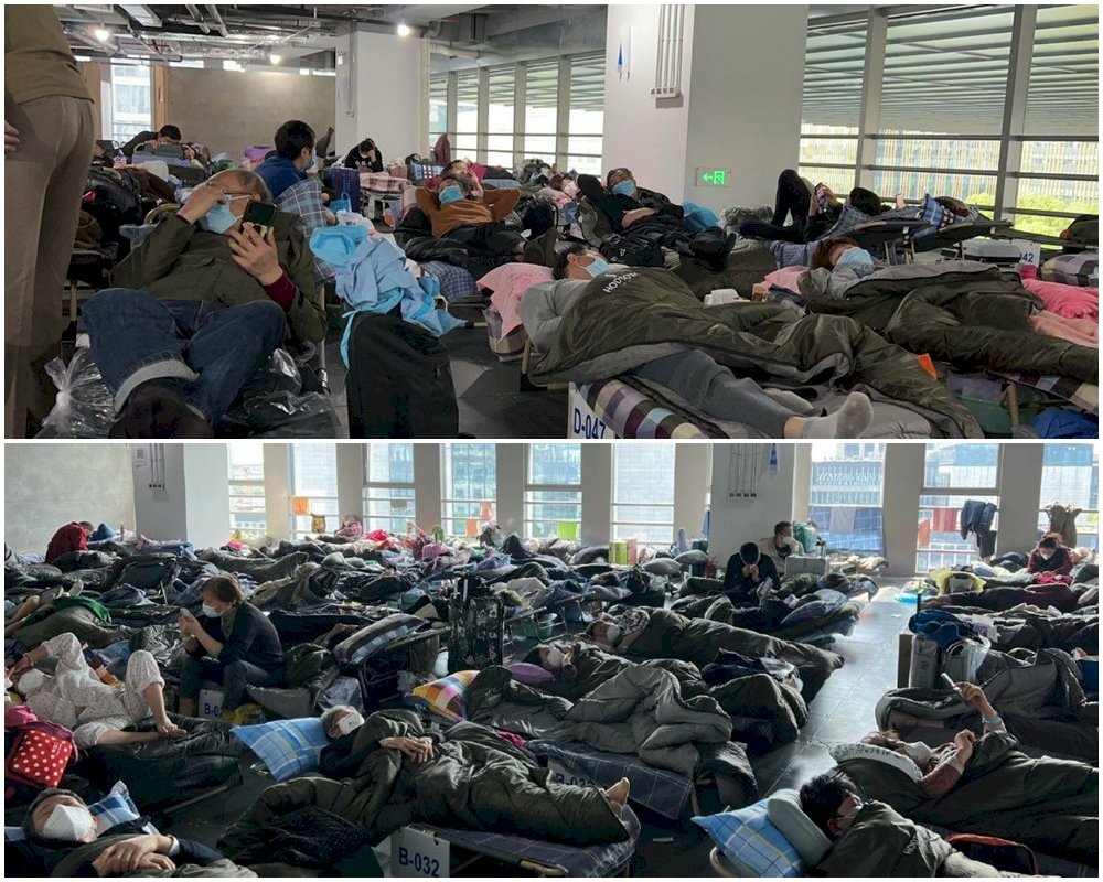 人滿為患！根本無法隔離  上海家屬籲：老人別轉方艙