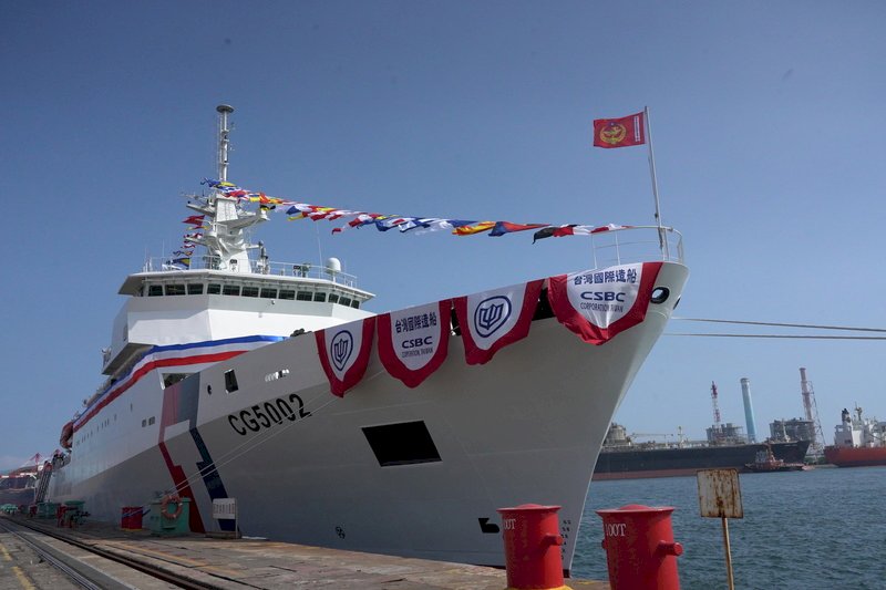 海巡新竹艦泊靠檀香山 海巡署：執行公海漁業巡護任務