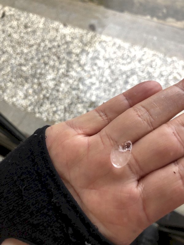 中南部降冰雹 台灣春夏劇烈天氣時易產生