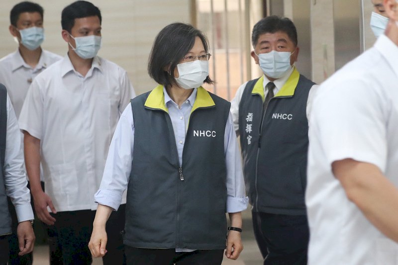 蔡總統：防疫最後關鍵時刻  盼中央地方一起合作
