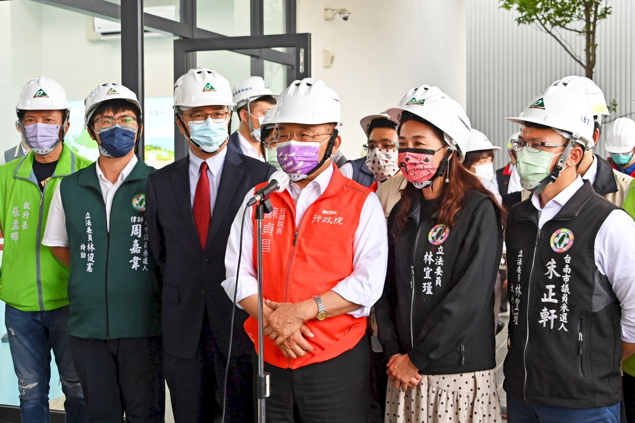 蘇貞昌：政府提供足夠快篩試劑 民眾不必囤貨