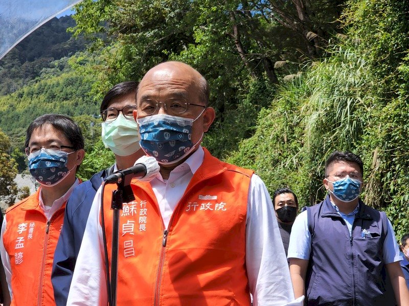 北市長選舉民調陳時中支持度摜破2成 蘇貞昌：帶風向