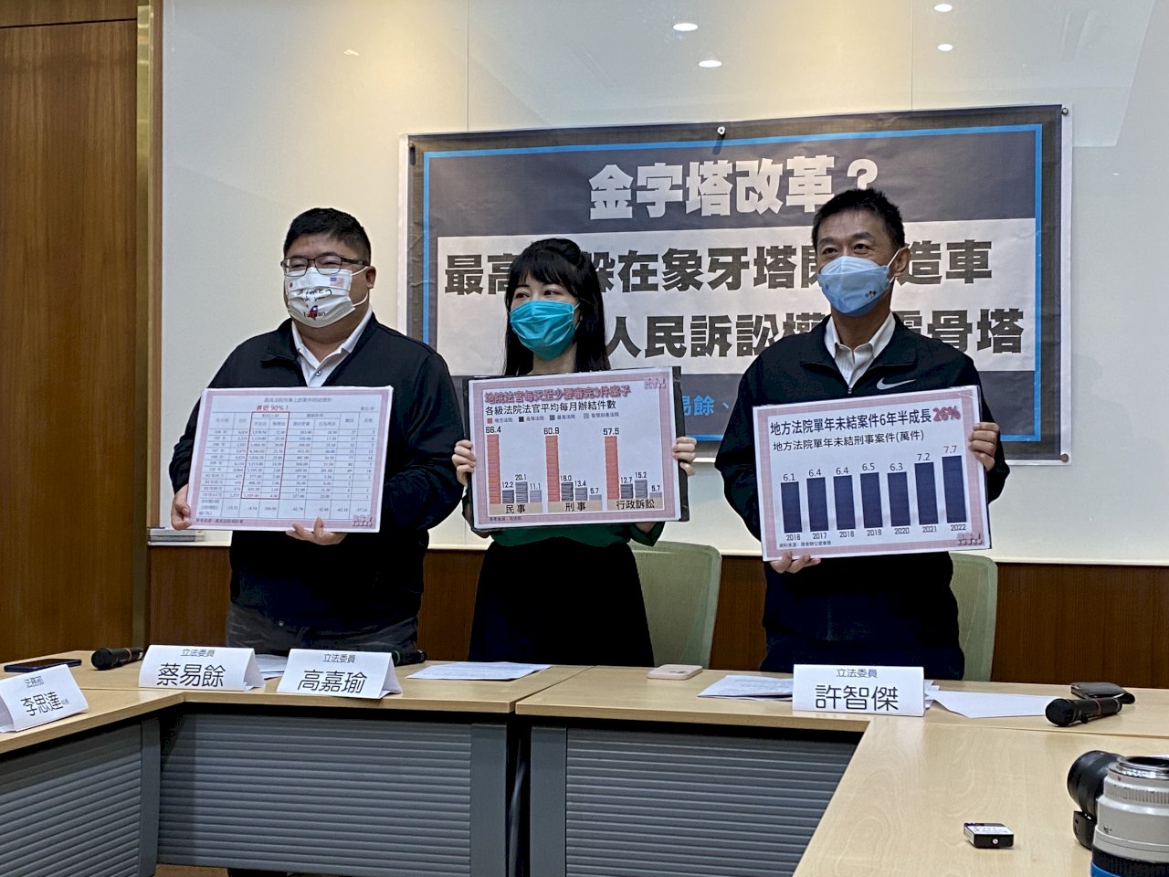 金字塔訴訟制修法在即 綠委偕法務部籲先完善配套