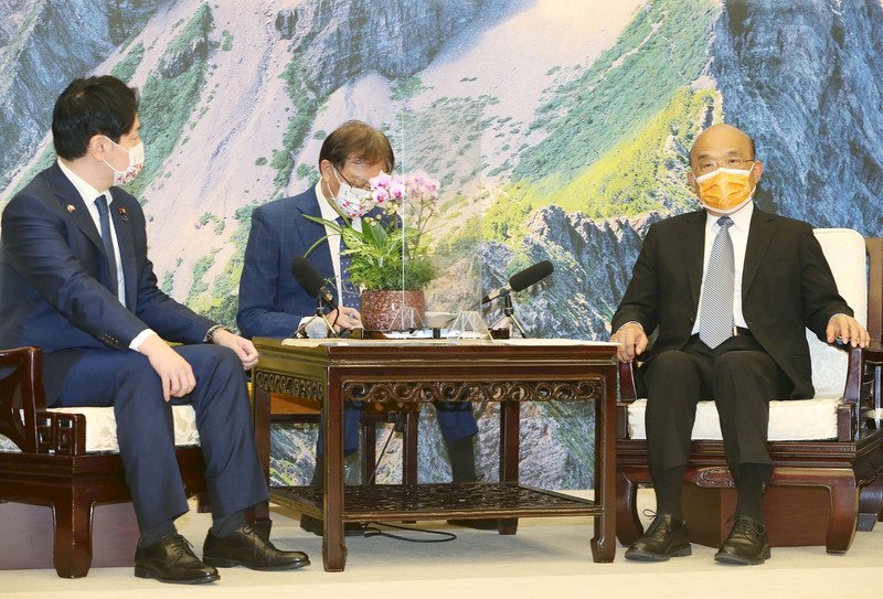 日自民黨青年局訪賓確診 政院：蘇揆健康無異狀