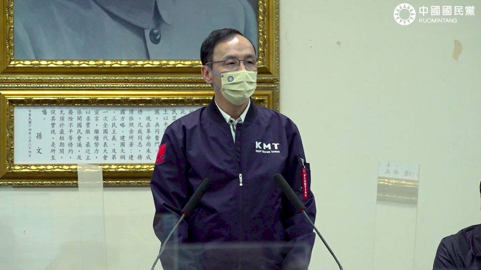 本土疫情燒 朱立倫：周邊國家防疫值得學習 台灣連抄都不會抄