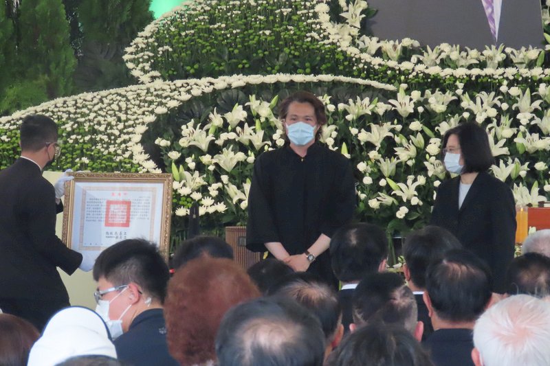 國策顧問黃先柱告別式  蔡總統親頒褒揚令