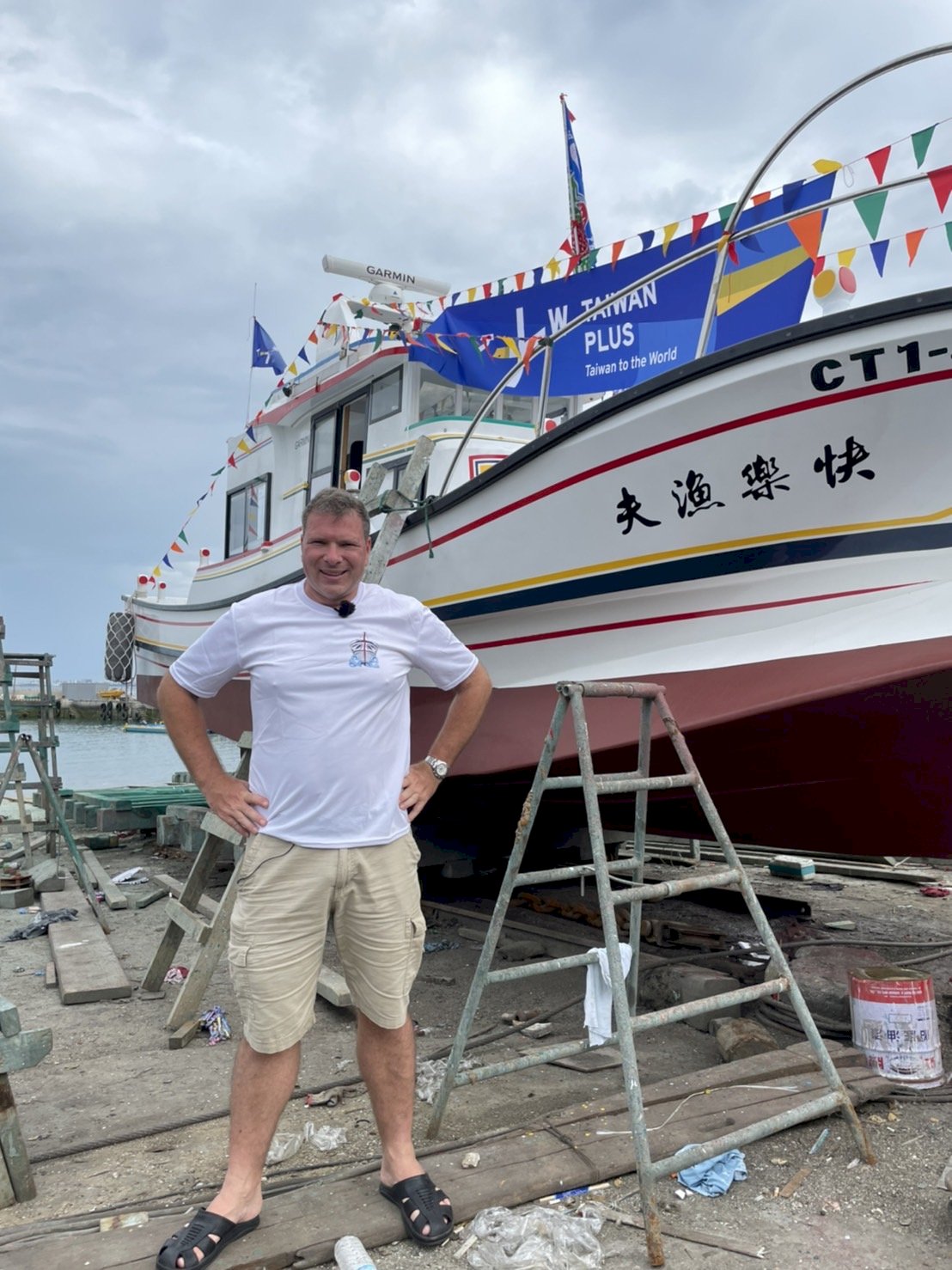 前美國商會執行長李豪主持節目  許願探索台灣百港