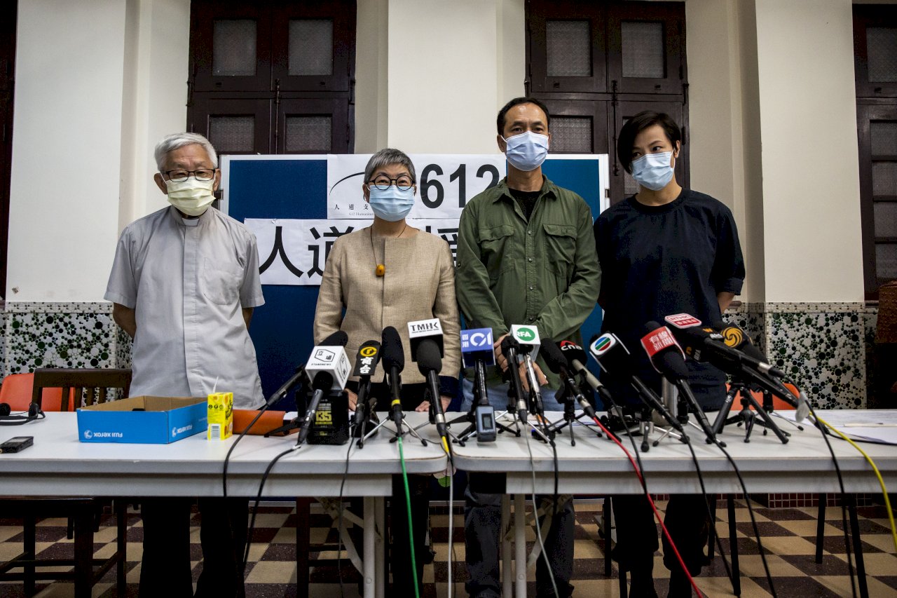 港府拘捕何韻詩、陳日君　民進黨：立即停止壓迫香港民主自由