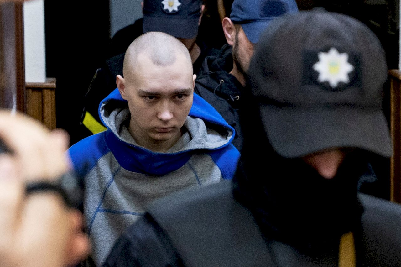 首名俄士兵遭判戰爭罪 處終身監禁