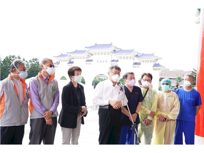 台北新增12060 柯文哲：也許開始進入洪峰期