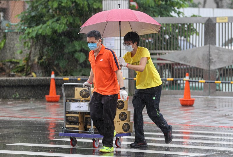 鋒面影響顯著 25日北部及中部山區防豪雨