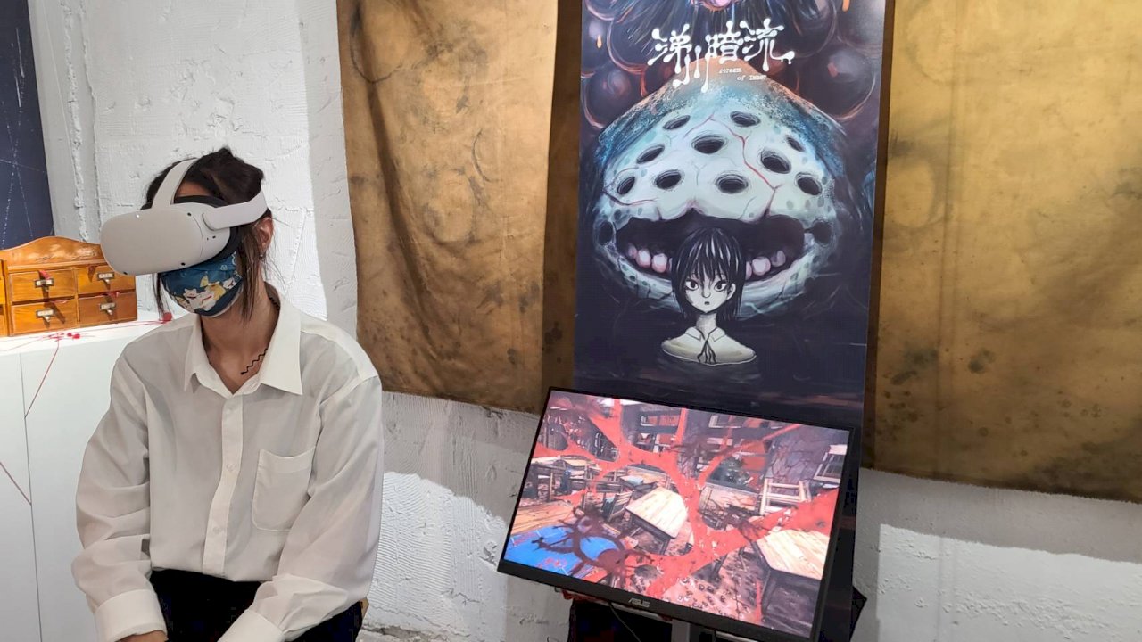 VR體驗憂鬱症世界、模擬氣味測試酸民 台師大設計系畢展探索模糊地帶