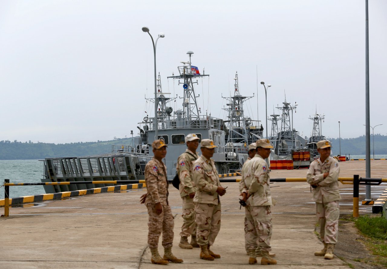 柬埔寨中資雲壤海軍基地4月啟用 日艦將成首艘停靠艦