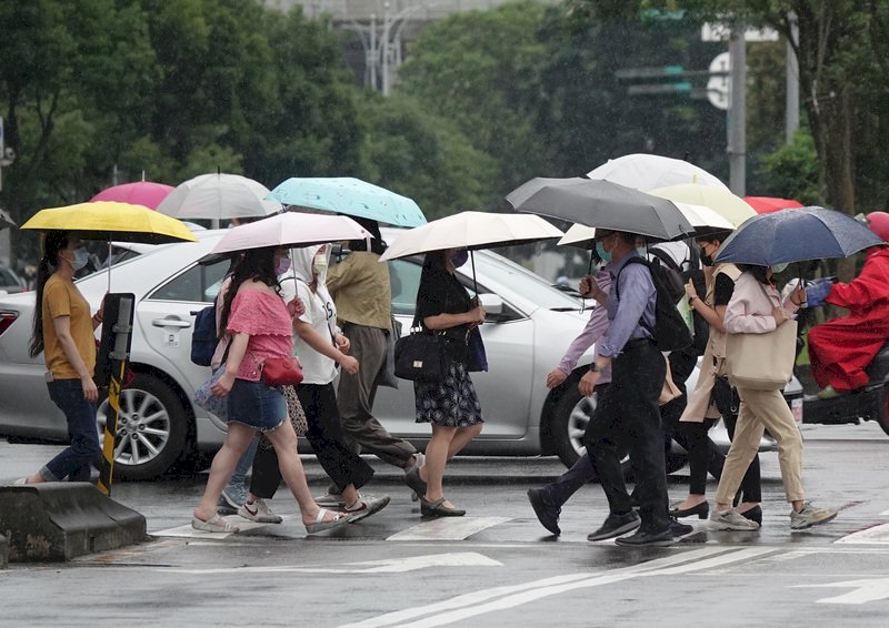 梅雨季首波鋒面 估6日到8日影響台灣