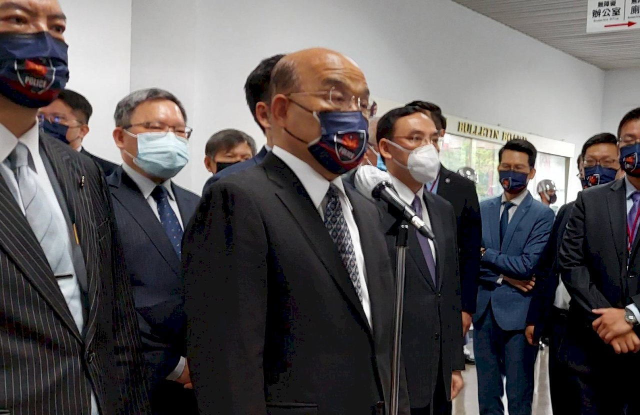 蘇揆：台灣海峽是國際自由航行水域 絕非中國內海