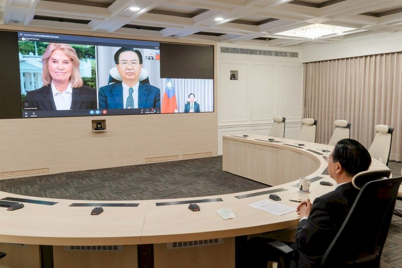 美電視專訪 吳釗燮：海峽中線長期確保台海和平