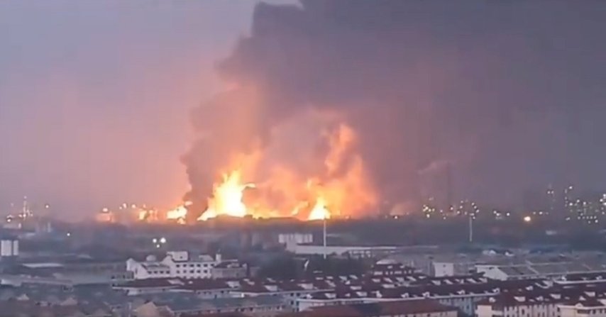 上海石化發生爆炸 至少1人死亡