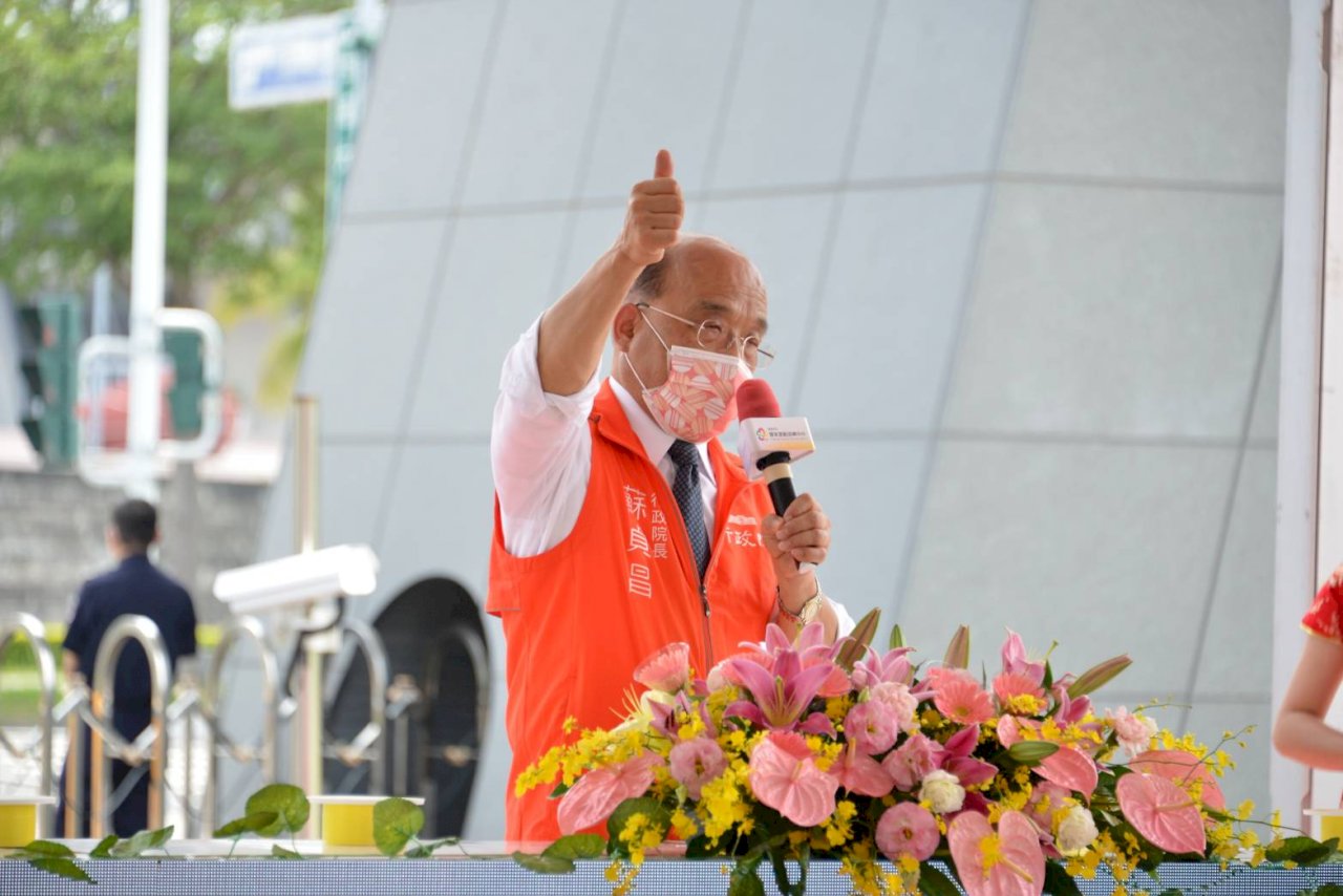 國家運科中心籌備處正式掛牌  蘇揆：展現政府力挺選手決心