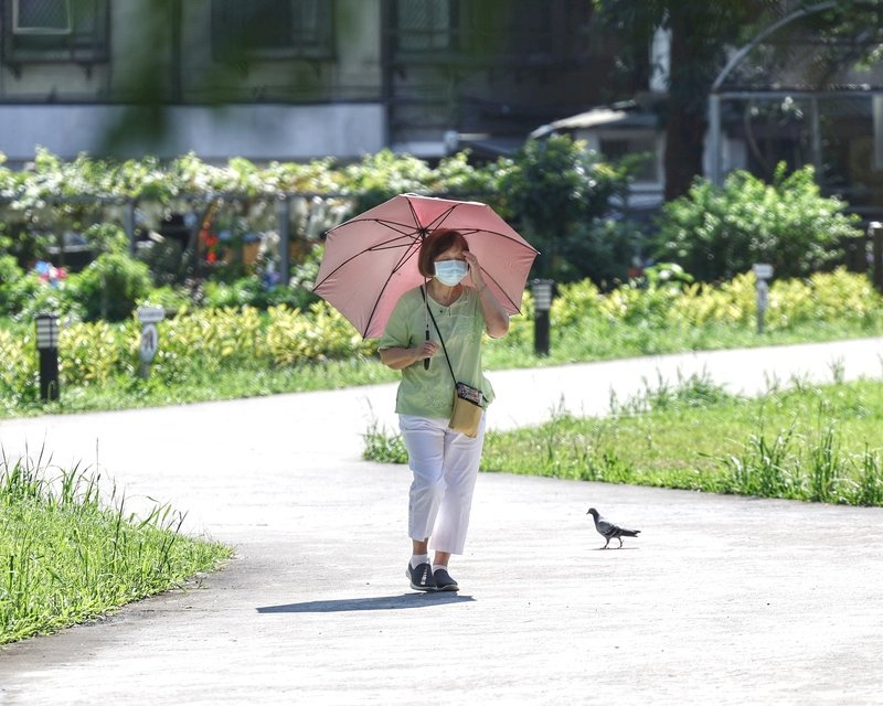 13縣市亮高溫燈號 彰化飆逾37度