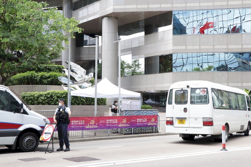港媒採訪七一活動 不能攜帶具政治訊息物品